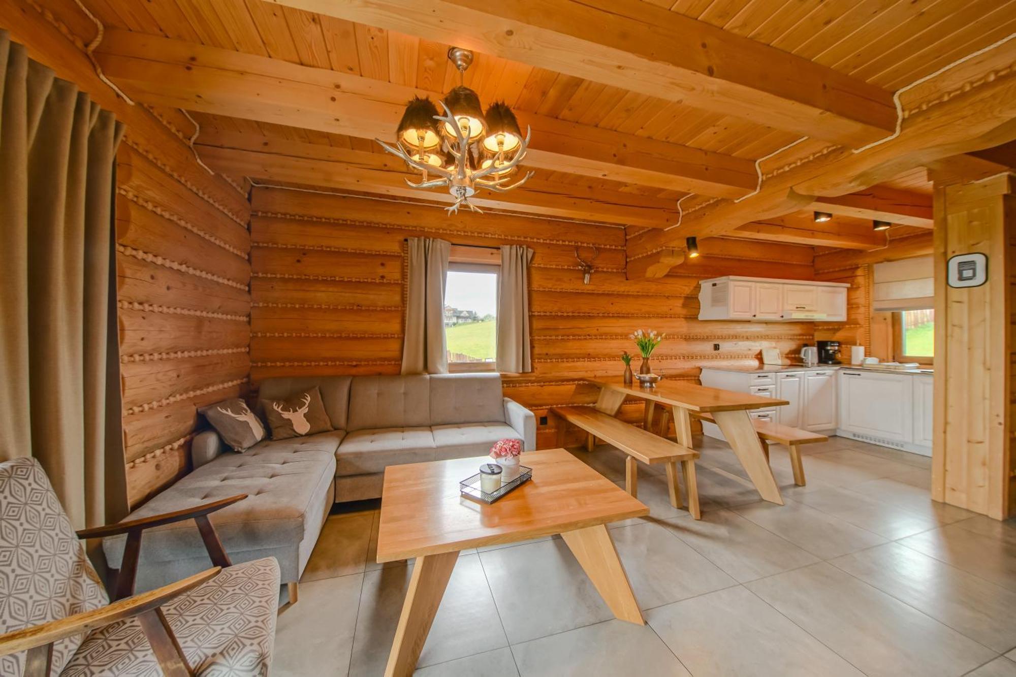 Zloty Gron Log Houses & Apartments 伊斯泰布纳 外观 照片